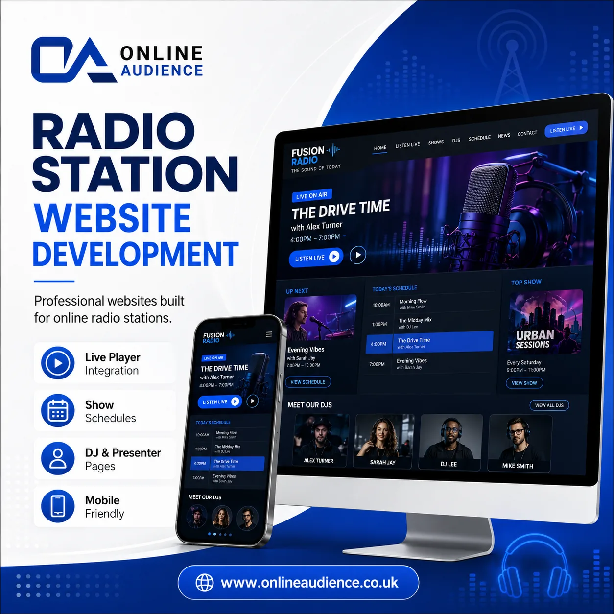 Radio Web Design